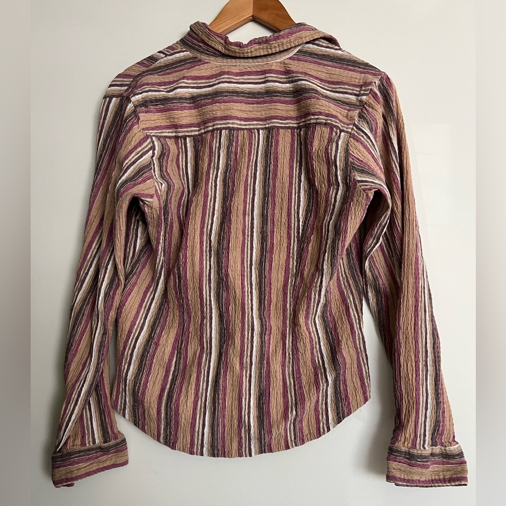 Columbia Multicolor Striped Button Up - Picture 3 of 7